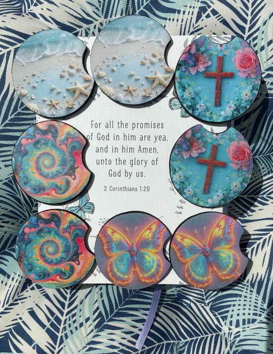 Car Coasters with Attitude: Little Accessories, Big Southern Energy