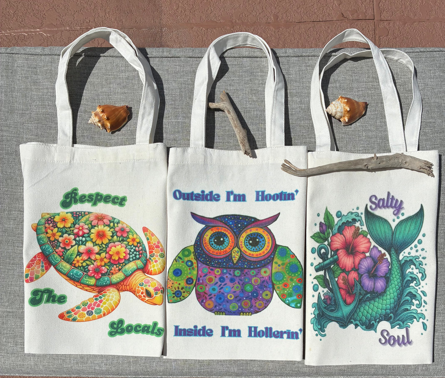 Reusable Canvas– Animal Print Tote Bag