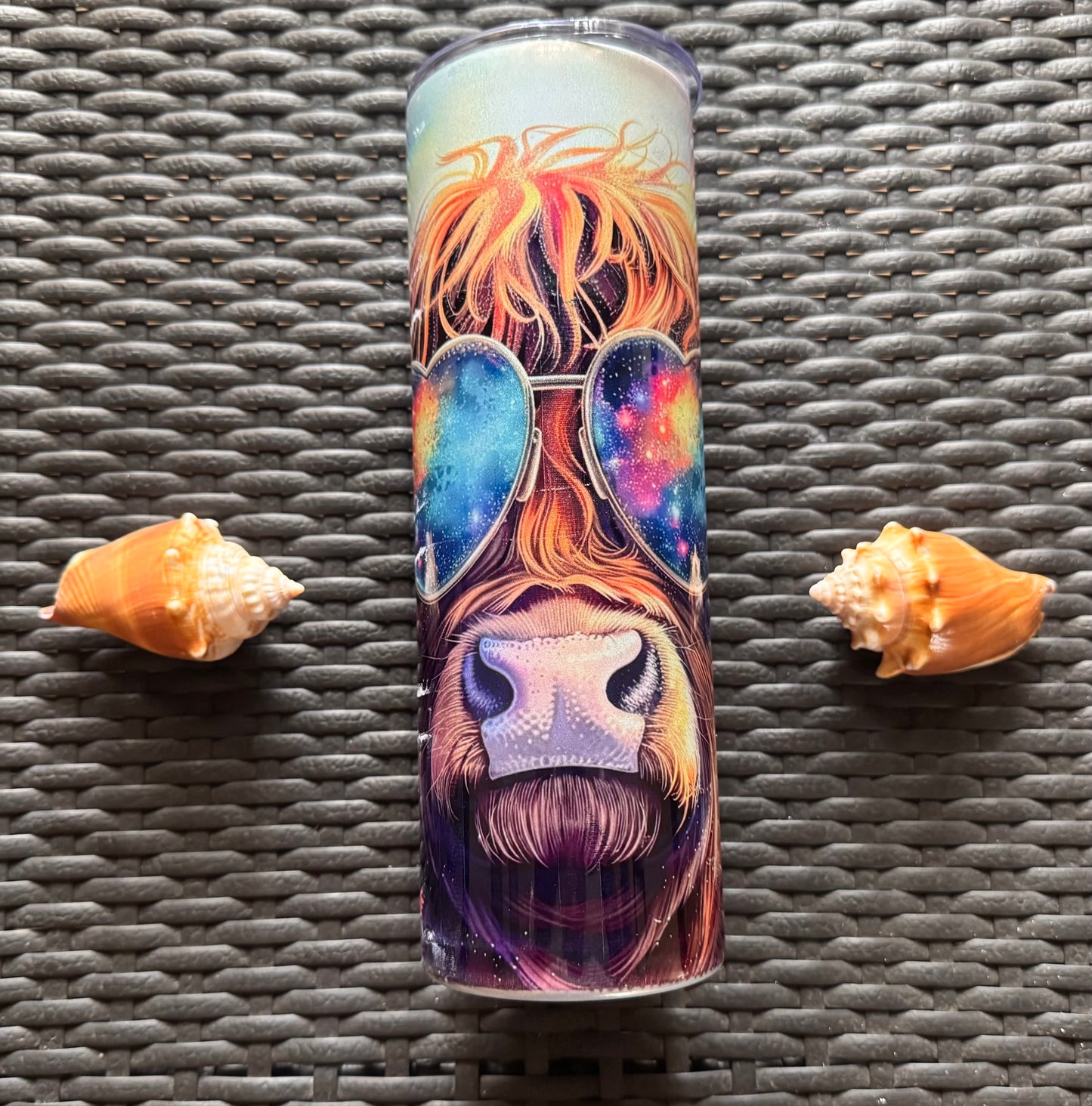 Highland Cow Stainless Steel Tumbler