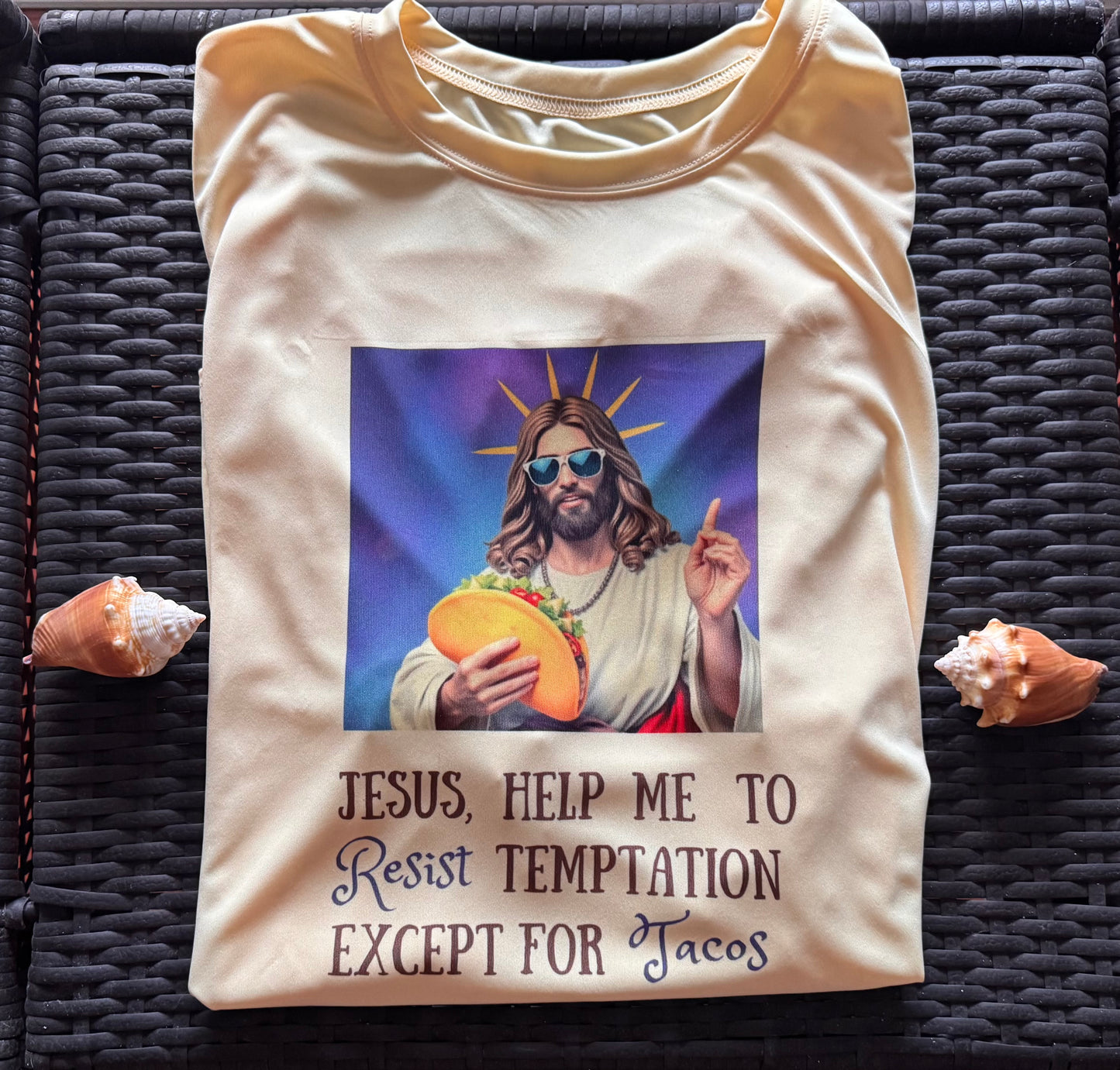 Temptation From Tacos Soft Cotton Feel Unisex T-shirt