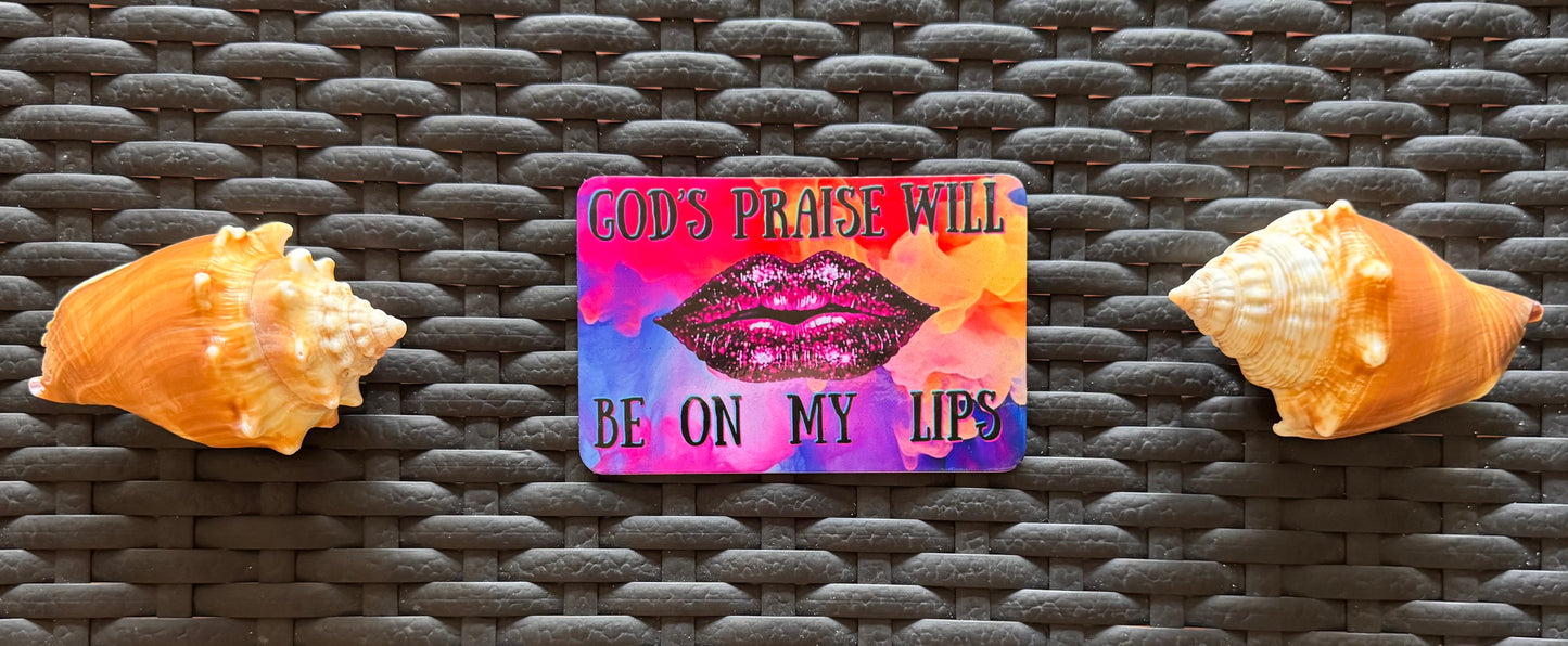 God’s Praise Colorful Magnet