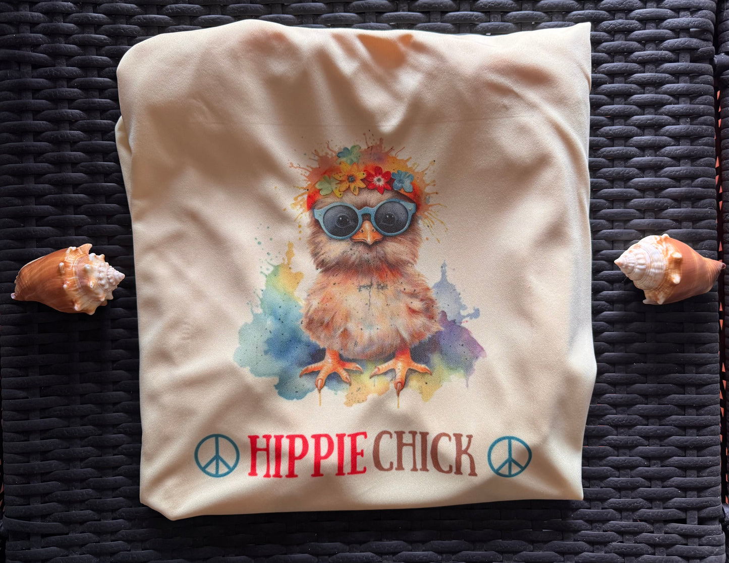 Hippie Chick Cotton Feel Unisex T-shirt