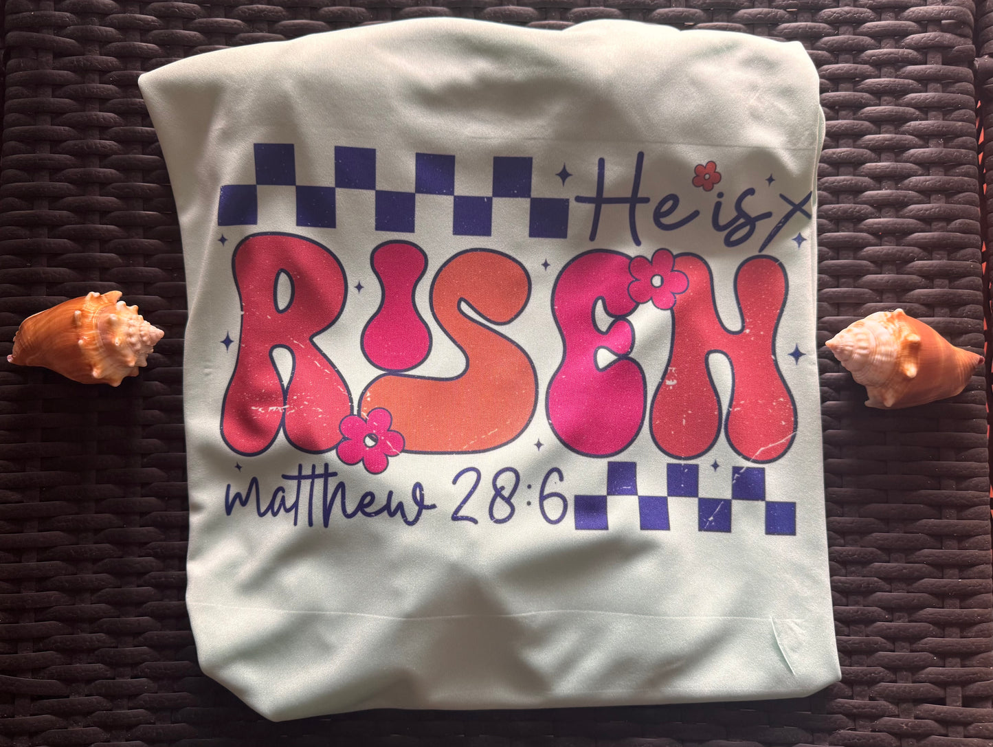 He Is Risen Soft Cotton Feel Unisex T-shirt