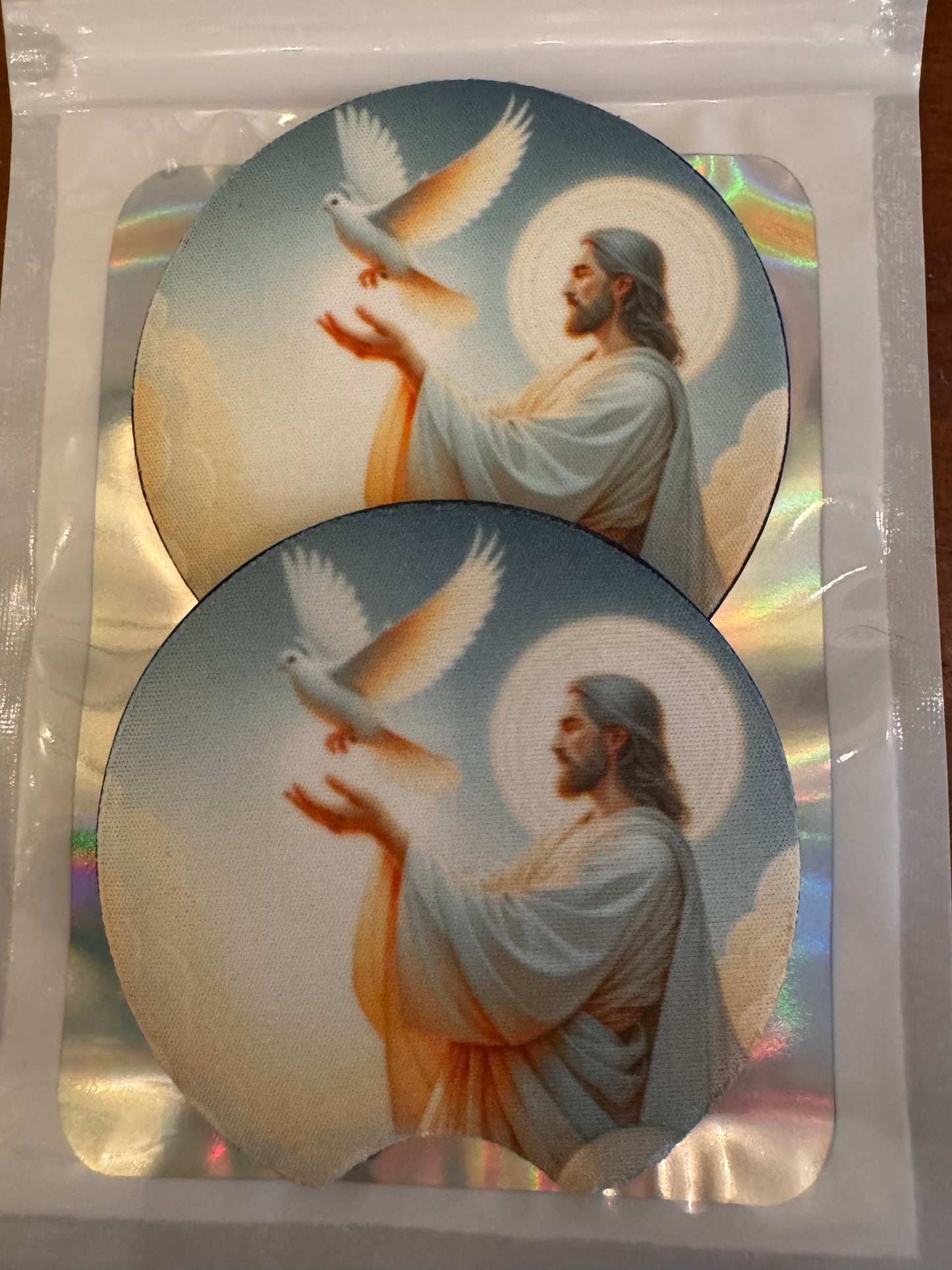 Jesus Car and Truck Coasters