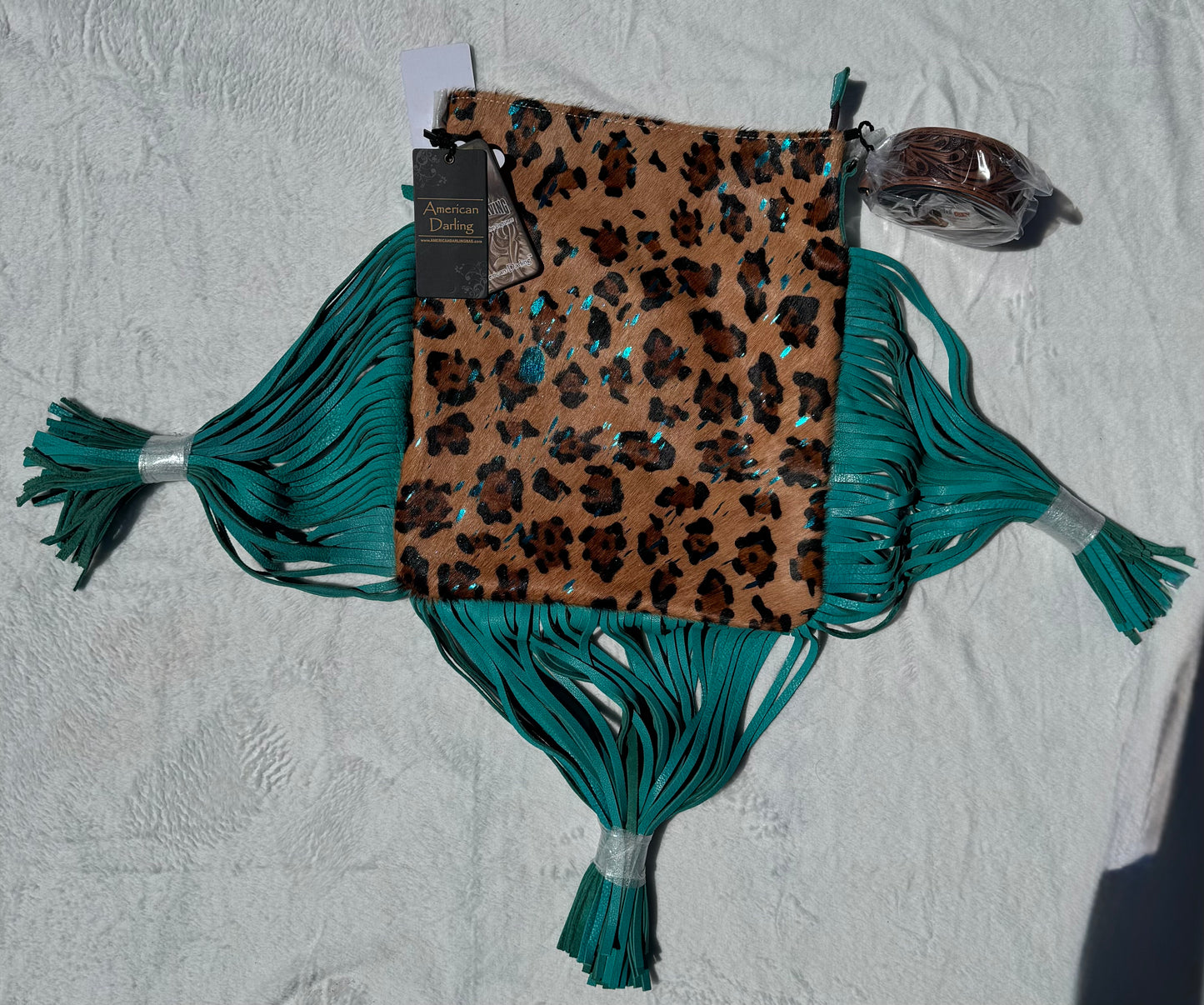 American Darling Teal Purse
