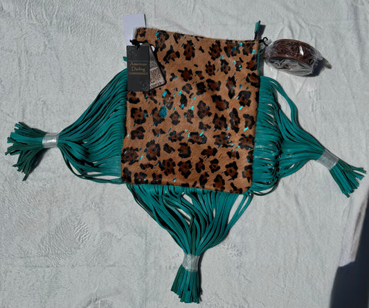 American Darling Teal Purse