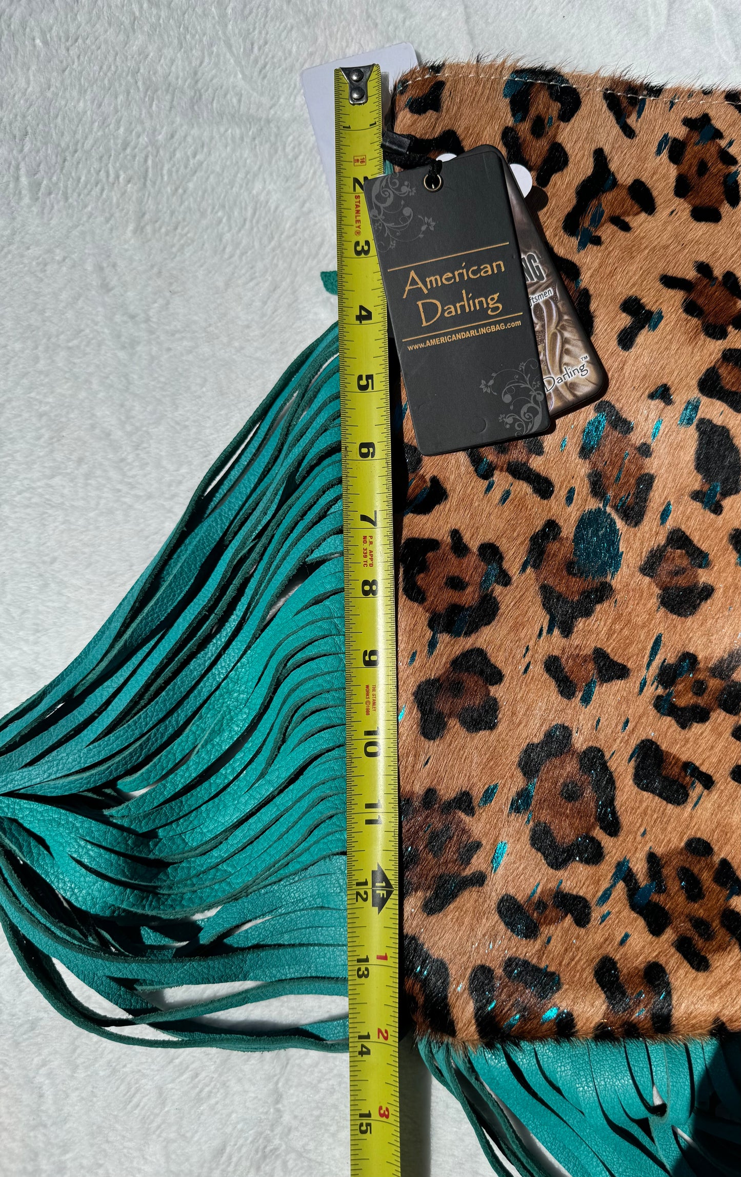 American Darling Teal Purse