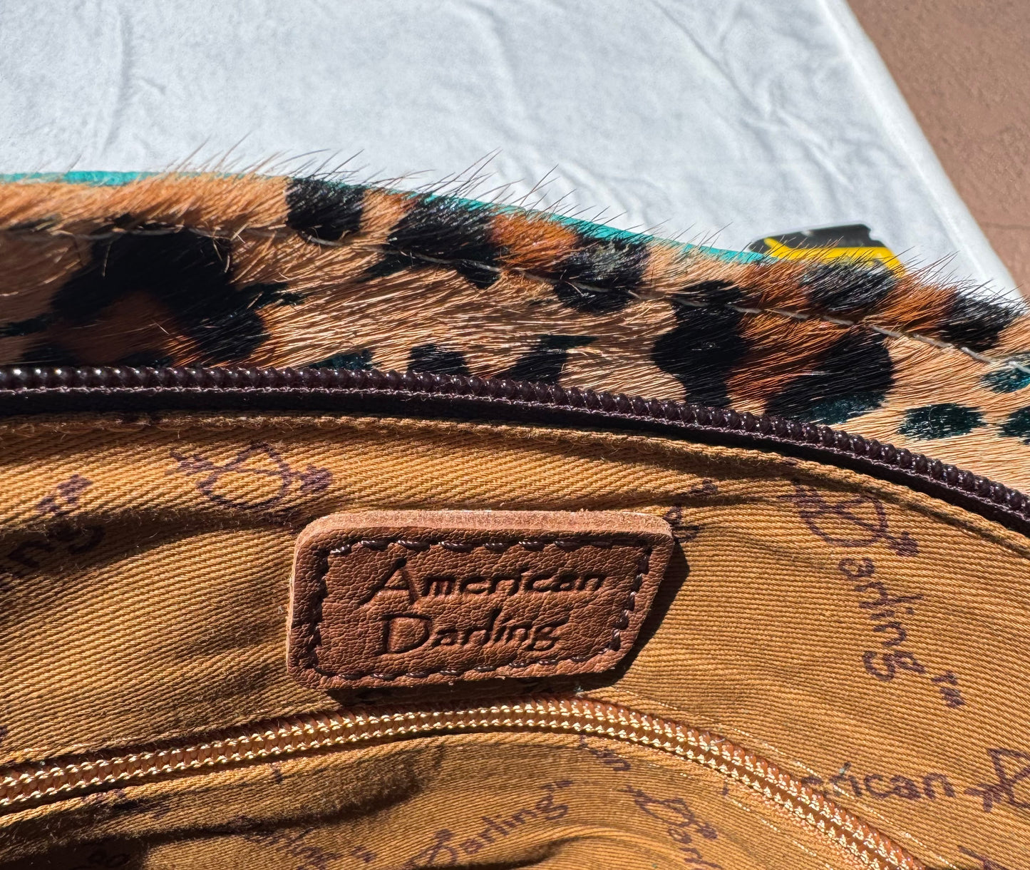 American Darling Teal Purse