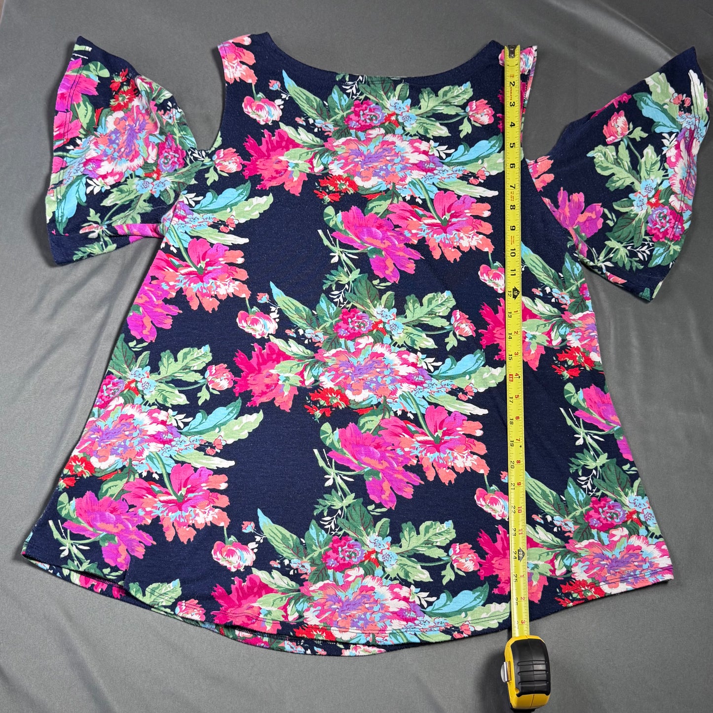Davi & Dani Women's Cold Shoulder Shirt