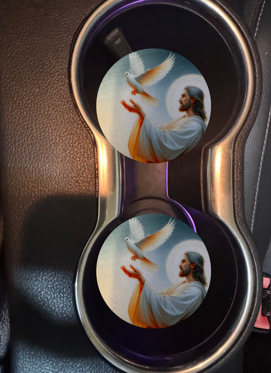 Car coaster auto coaster drink coaster Mustang 