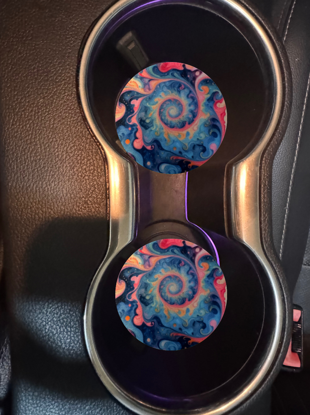 Car coaster auto coaster drink coaster Mustang 