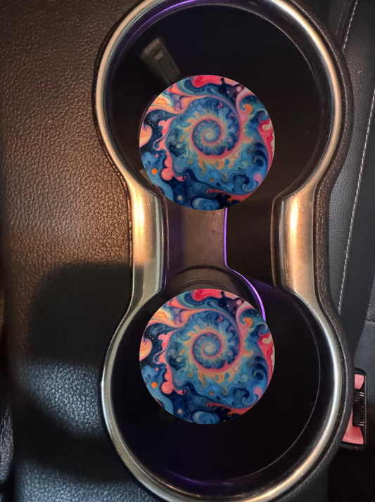 Car coaster auto coaster drink coaster Mustang 