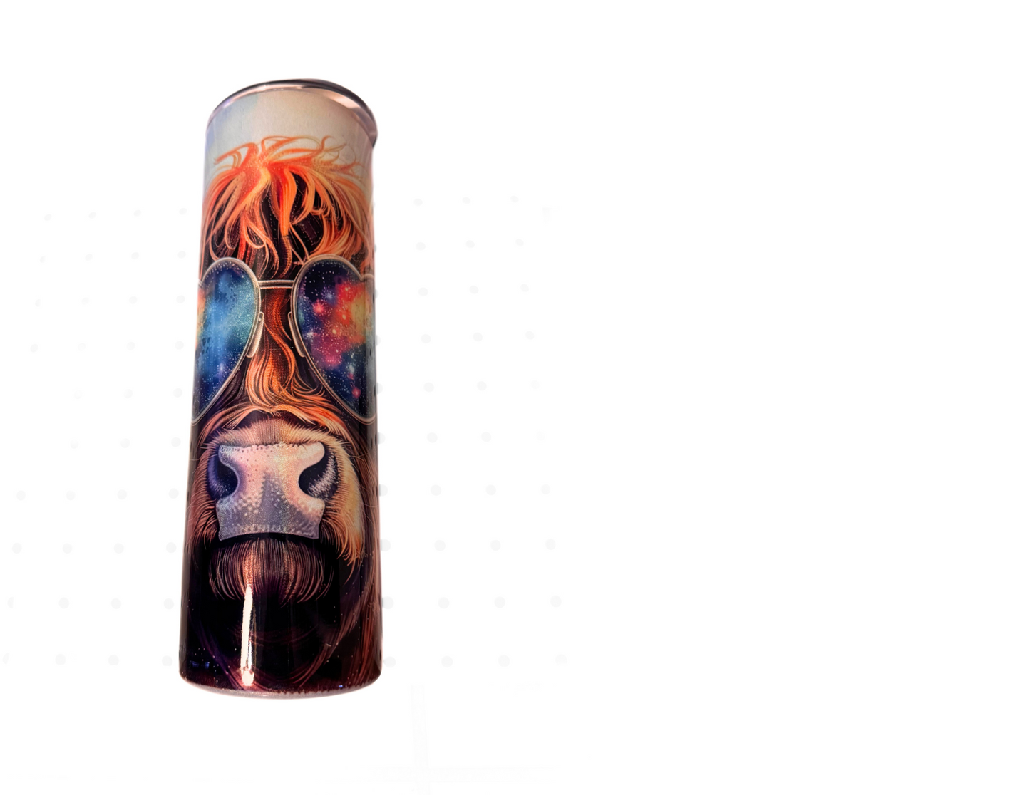 Highland Cow Stainless Steel Tumbler