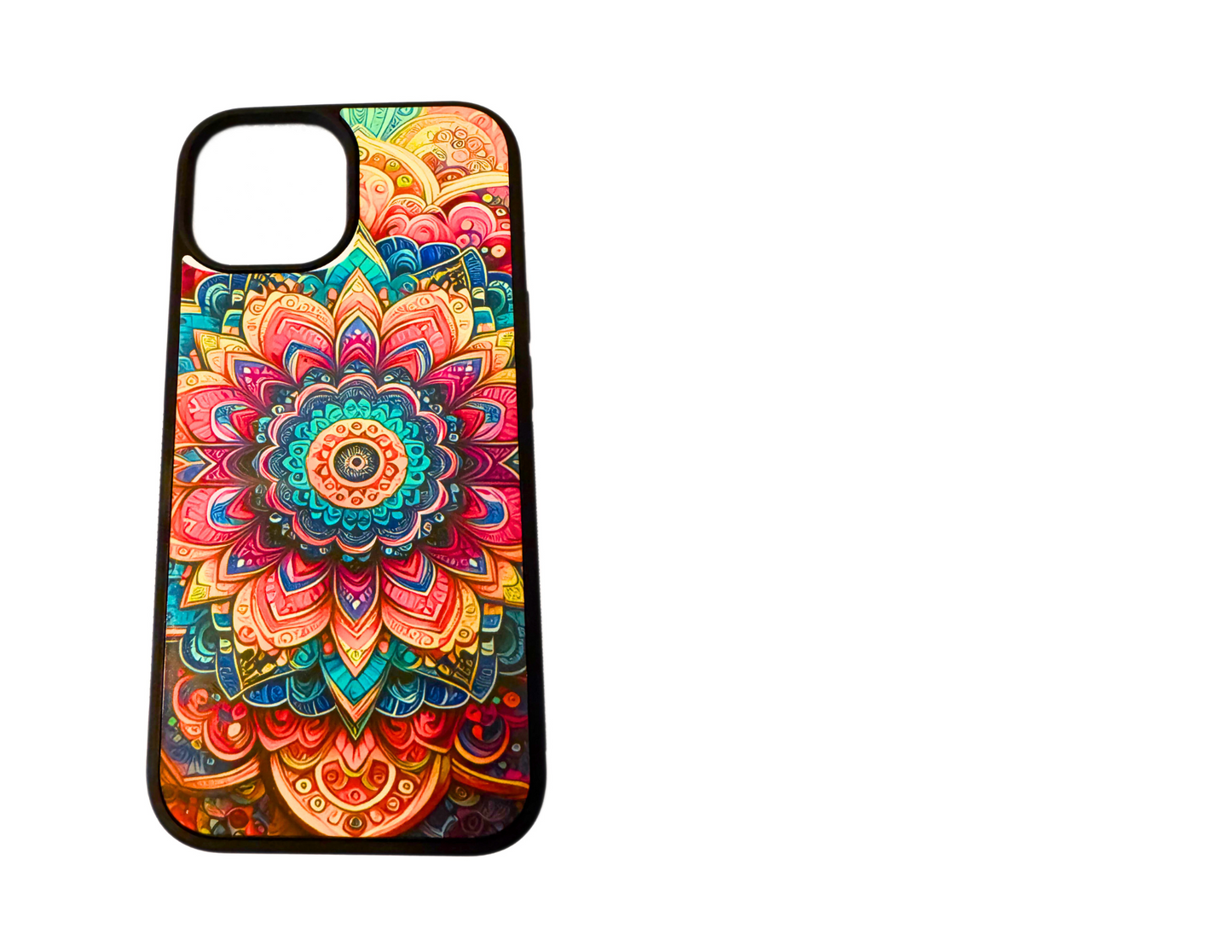 Floral Mandala iPhone 13, 14, 15 Compatible Phone Case