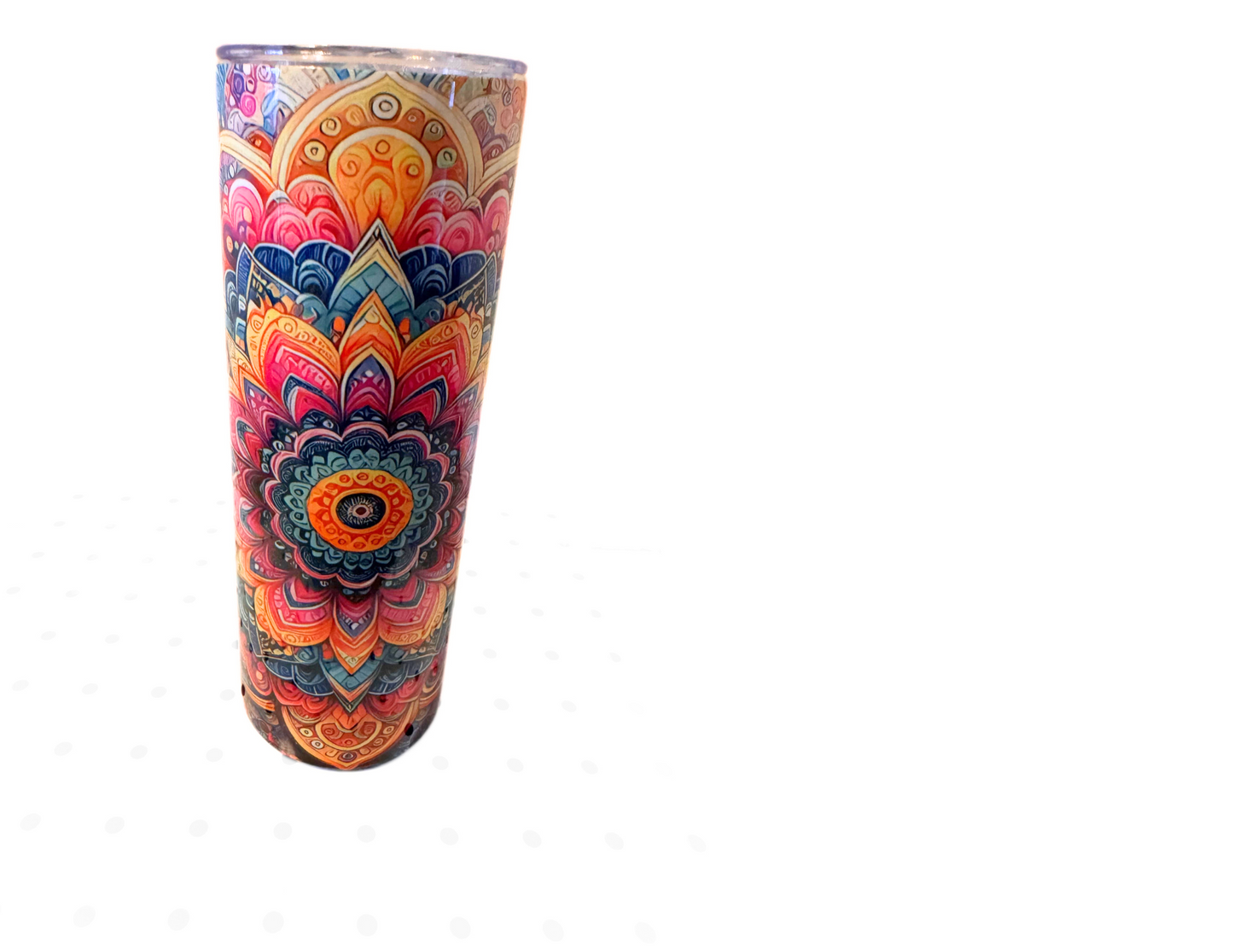 Flower Mandala Stainless Steel Tumbler