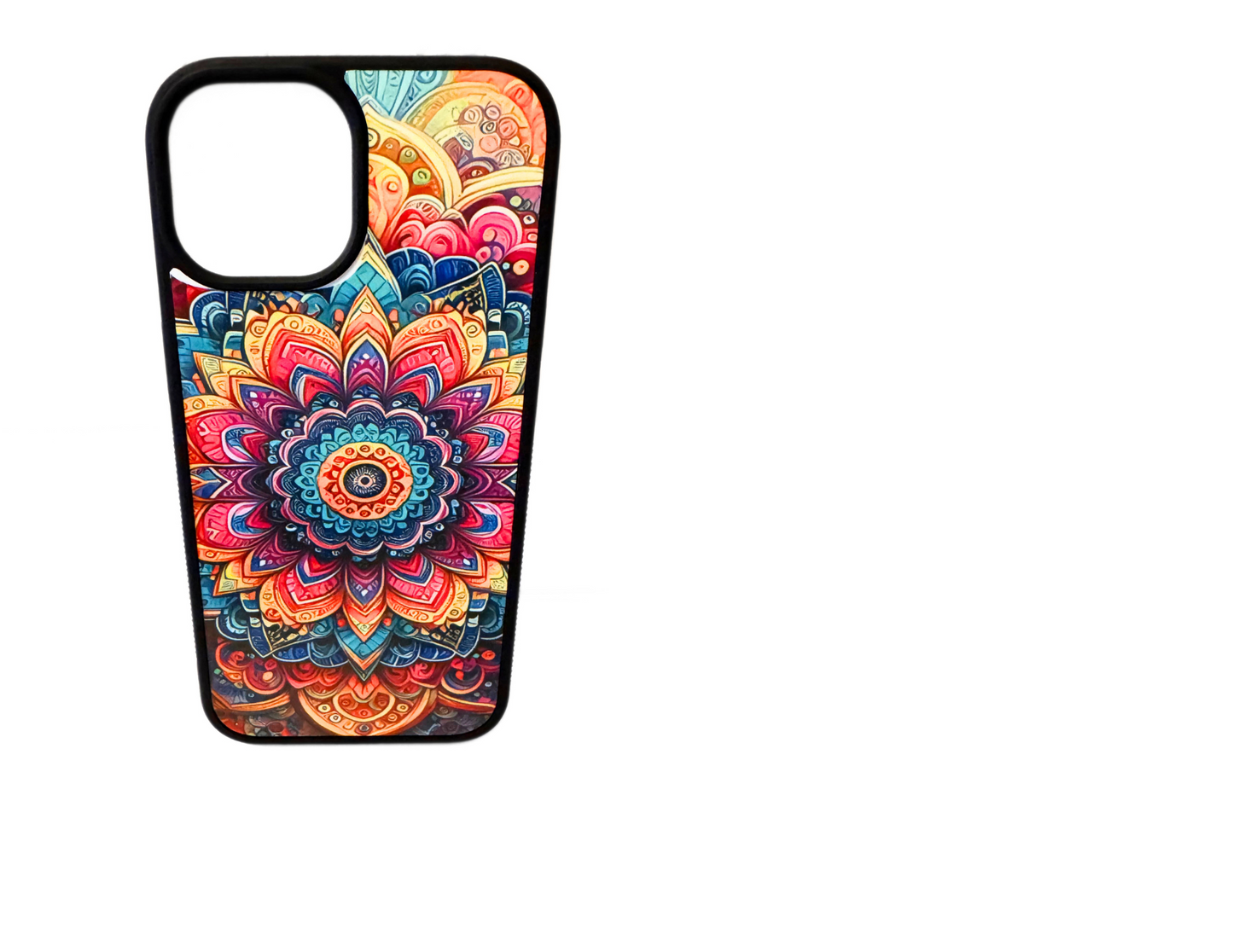 Floral Mandala iPhone 13, 14, 15 Compatible Phone Case