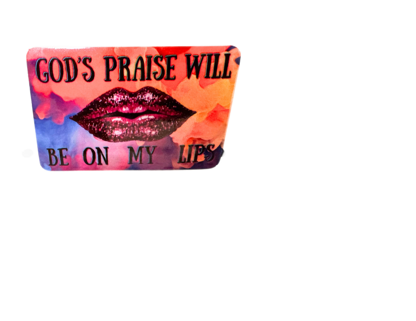 God’s Praise Colorful Magnet