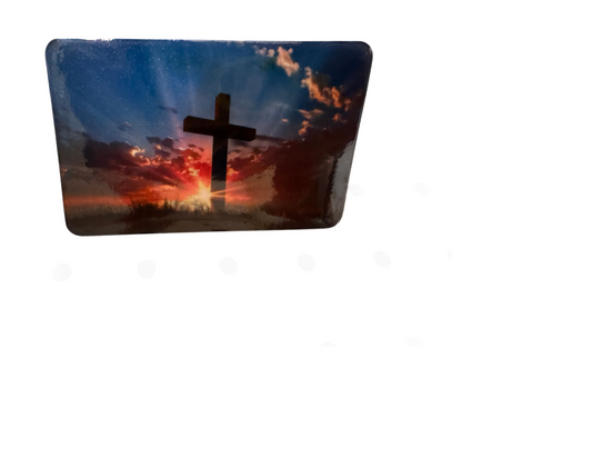 Sunset Cross Magnet